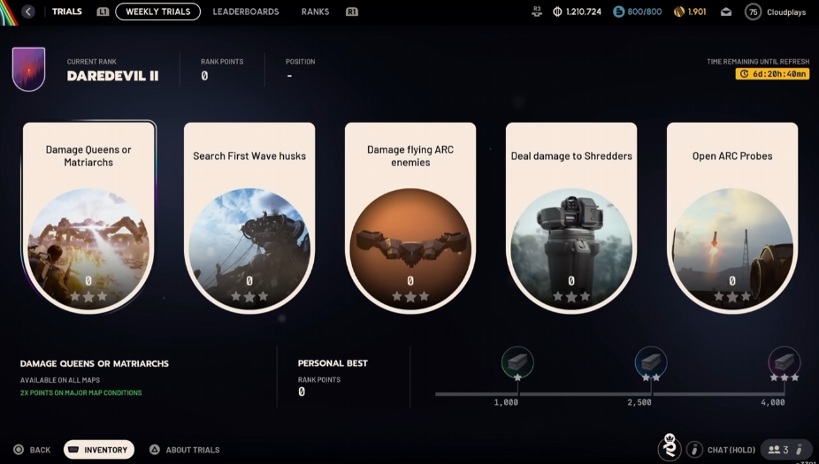 arc raiders new trials